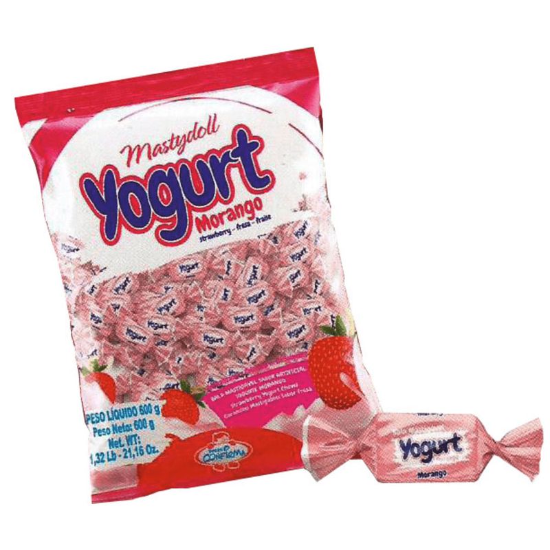 Bala-Mastigavel-Mastydoll-Yogurt-Morango-600g---Confirma