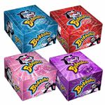 Kit-com-4-caixas-c-60-Chiclete-Bubbaloo---1-Fruta-1-Uva-1Morango-1Hortela