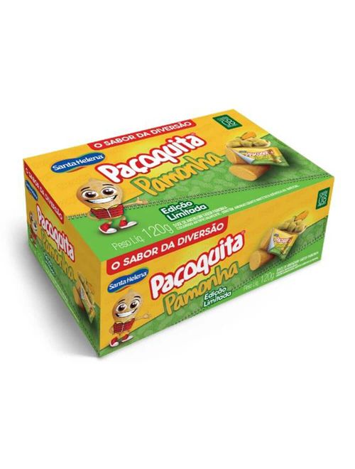 Paçoca Sabor Pamonha Paçoquita c/8 - Santa Helena
