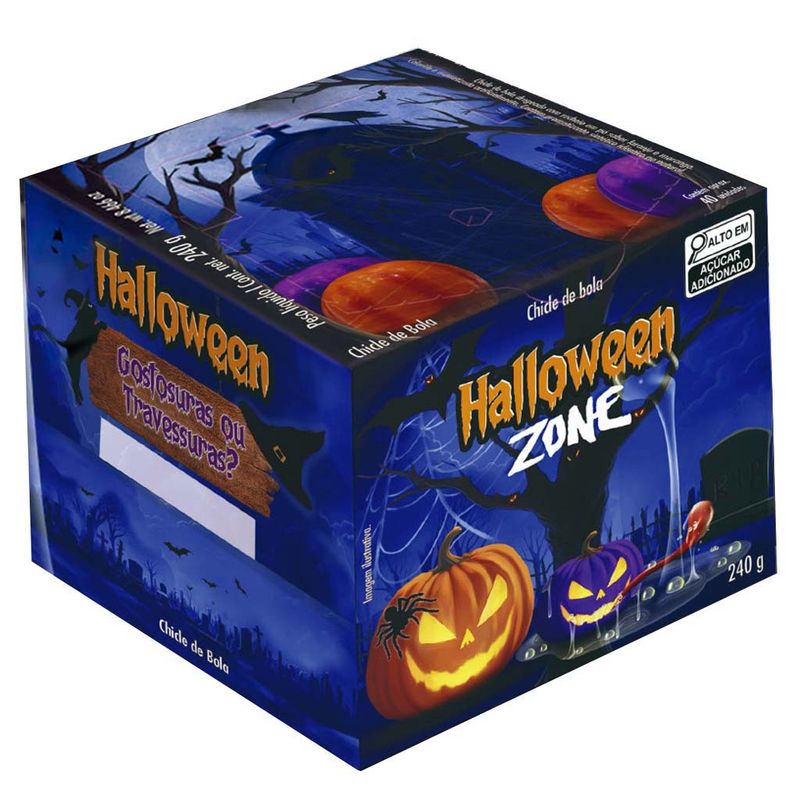 Chiclete-Halloween-Zone-Laranja-e-Morango-240g---Sukest
