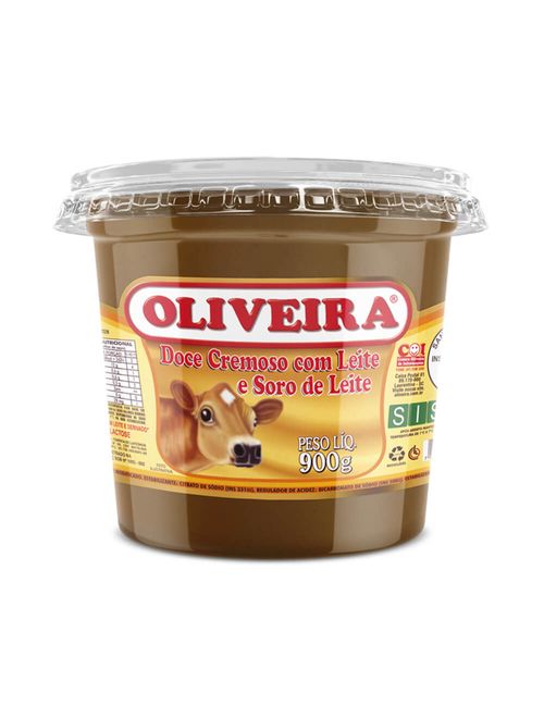 Doce de Leite Cremoso Pote 900g - Oliveira