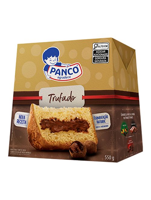 Panettone Recheado Trufado 550g - Panco