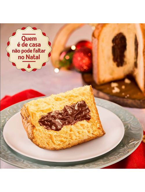 Panettone Recheado Trufado 550g - Panco