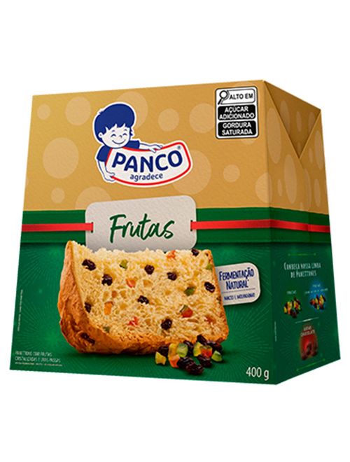 Panettone Frutas Cristalizadas 400g - Panco