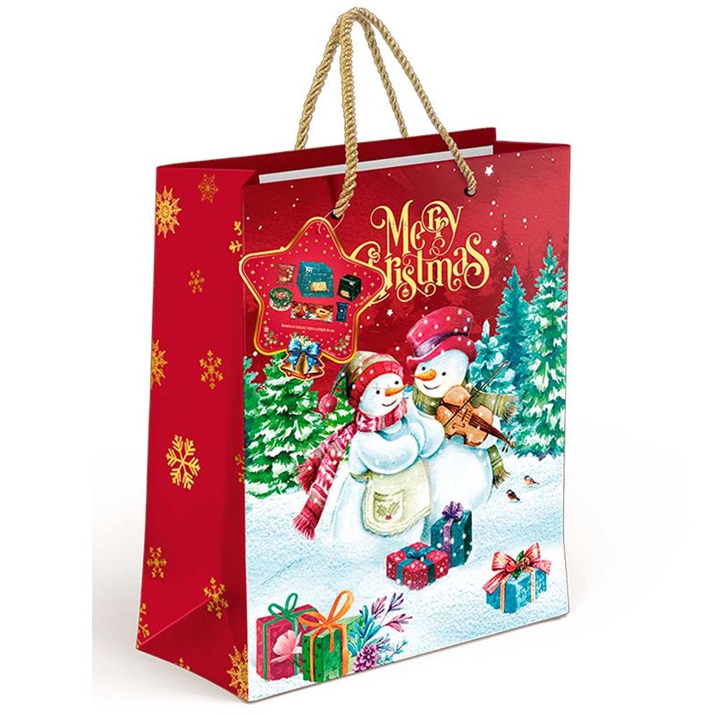 Kit-Natalino-Sacola-Glitter-6-Itens-Vermelho-Azul-103kg---Santa-Edwiges