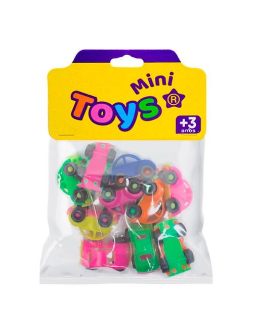 Mini Carro Fusca c/10 - Mini Toys