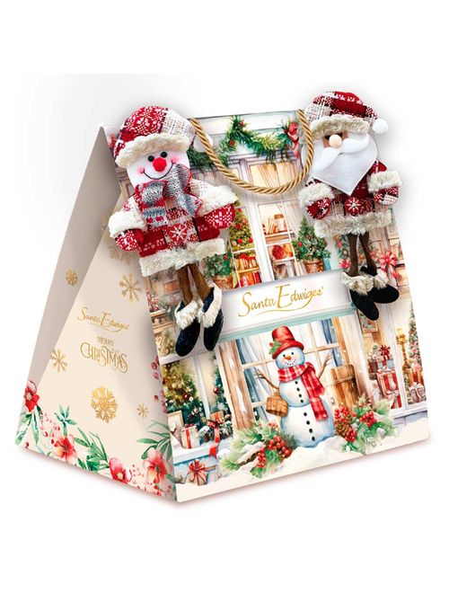 Kit Natalino Christmas Dolls 8 Itens 1,11kg - Santa Edwiges