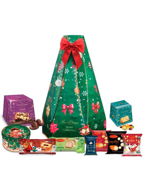 Kit Natalino Christmas Tree 9 Itens 1,58kg - Santa Edwiges