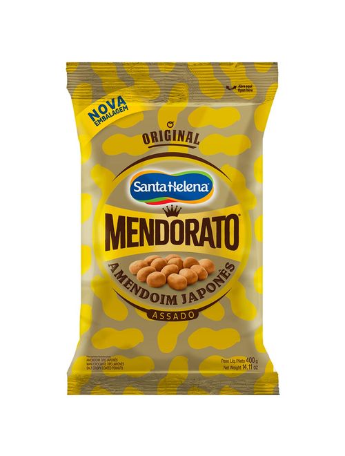 Amendoim Crocante Mendorato 400g - Santa Helena
