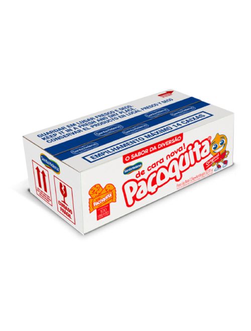 Paçoca Rolha Embalada Paçoquita c/100 - Santa Helena