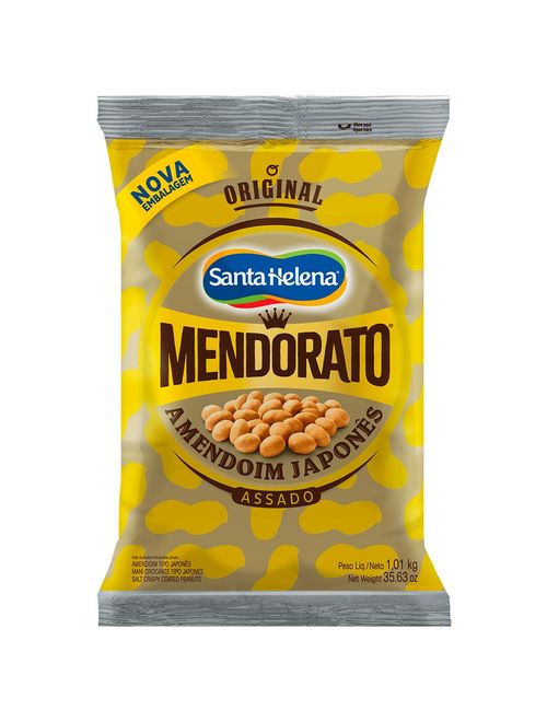 Amendoim Crocante Mendorato 1,01kg - Santa Helena