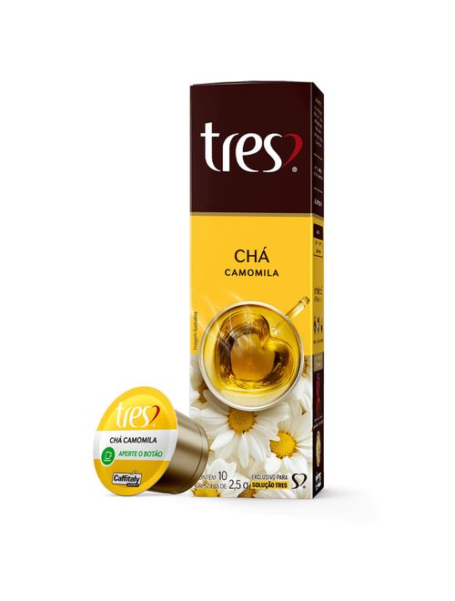 Cápsula Chá Camomila c/10 - Três Corações