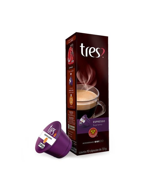 Capsula Café Espresso Supremo c/10 - Três Corações