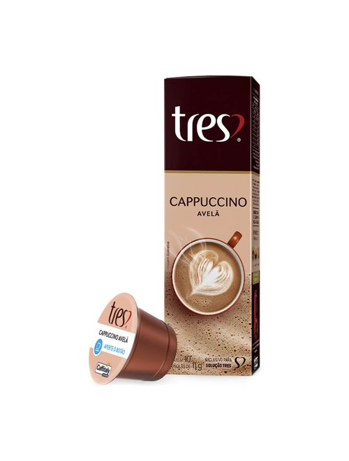 Capsula Cappuccino Avelã c/10 - Três Corações