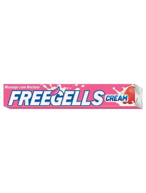 Drops Freegells Morango Cream c/12 - Riclan