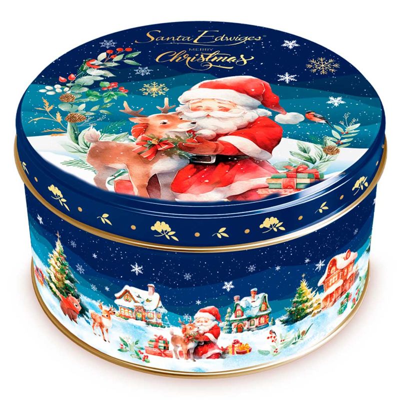 Lata-Colecionavel-Mini-Butter-Cookies-Natal-Sortida-150g-Un---Santa-Edwiges