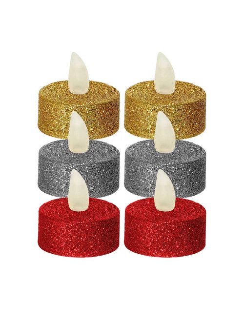 Enfeite Vela Artificial Glitter c/2 Sortida - Zein