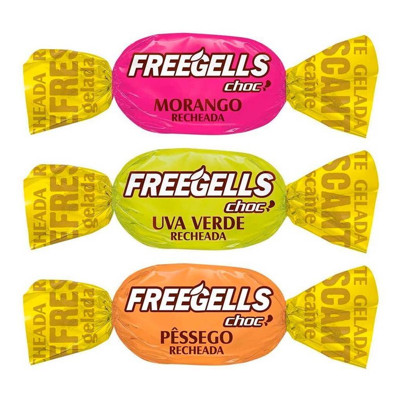Bala-Dura-Recheada-Freegells-Chocolate-Branco-e-Frutas-Sortidas-475g---Riclan