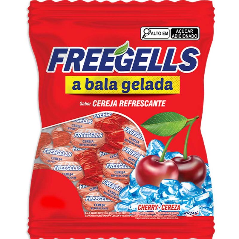 Bala-Dura-Cereja-Refrescante-Freegells-475g---Riclan