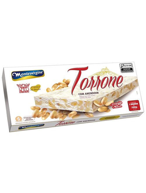 Torrone Amendoim 200g - Montevérgine