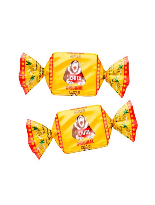 Bala Mastigável Chita Abacaxi 500g - Cory