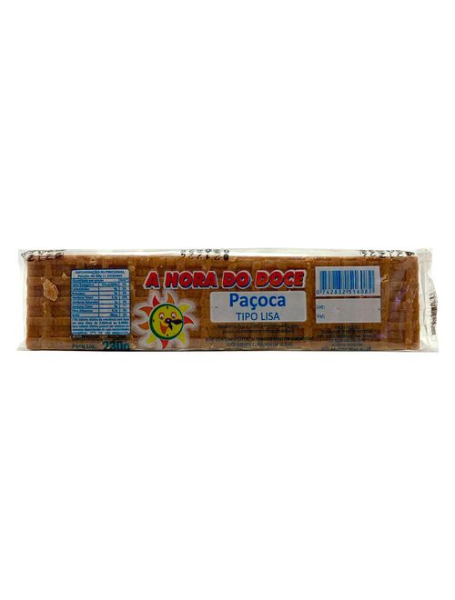 Paçoca Lisa 230g - A Hora do Doce
