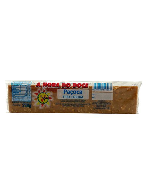Paçoca Caseira 230g - A Hora do Doce