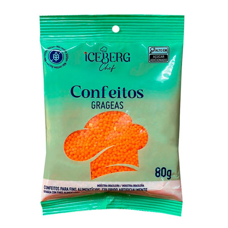 Confeito-Grageas-Laranja-80g---Iceberg-Chef