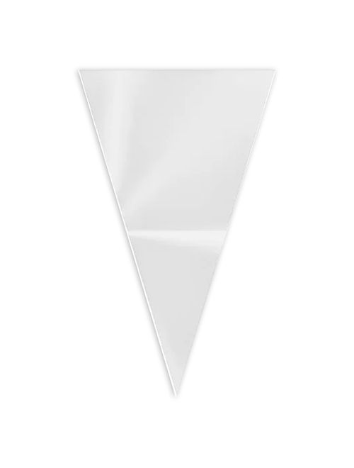 Embalagem Cone Incolor 14x23cm c/50 - Cromus