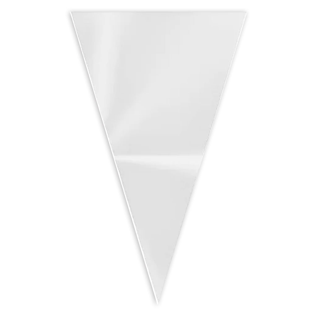 Cone Incolor 50 Unidades 14X23cm 11600007 CROMUS