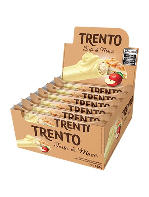 Chocolate Trento Recheio Torta de Maçã c/16 - Peccin