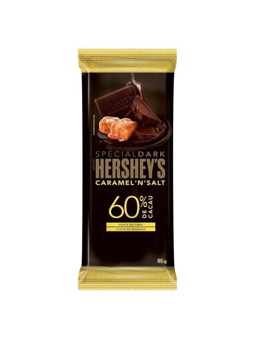 Tablete Chocolate Special Dark 60% Cacau Sabor Caramel n Salt 85g - Hersheys