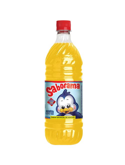 Base Liquida Abacaxi 970ml - Saborama