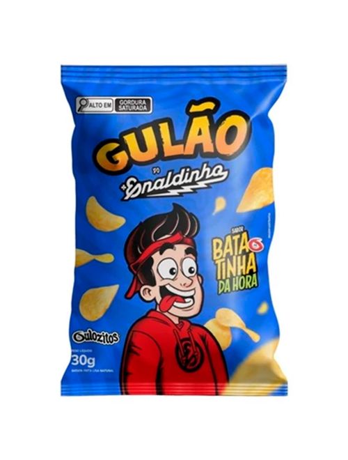 Batata Lisa Gulão do Enaldinho 30g - Gulozitos