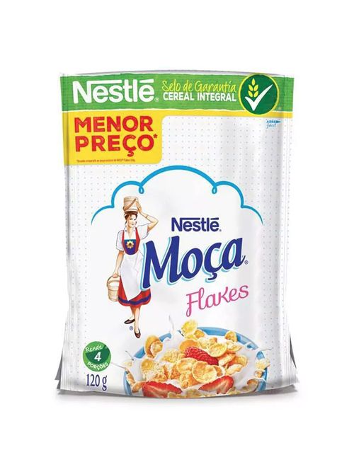 Cereal Matinal Integral Moça Flakes 120g - Nestlé