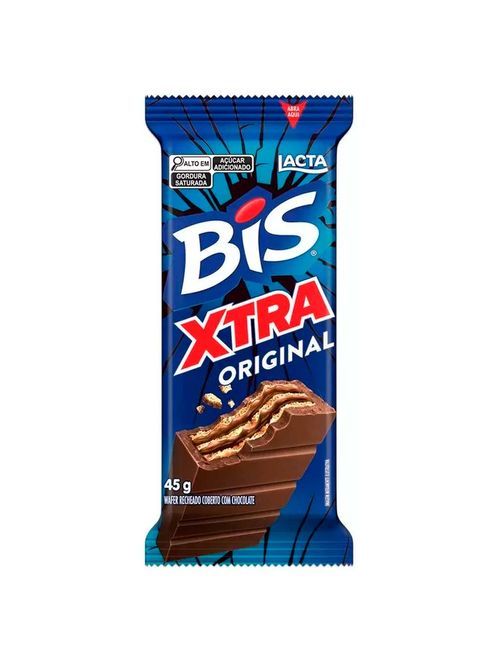 Chocolate Bis Xtra Black 45g c/24 - Lacta