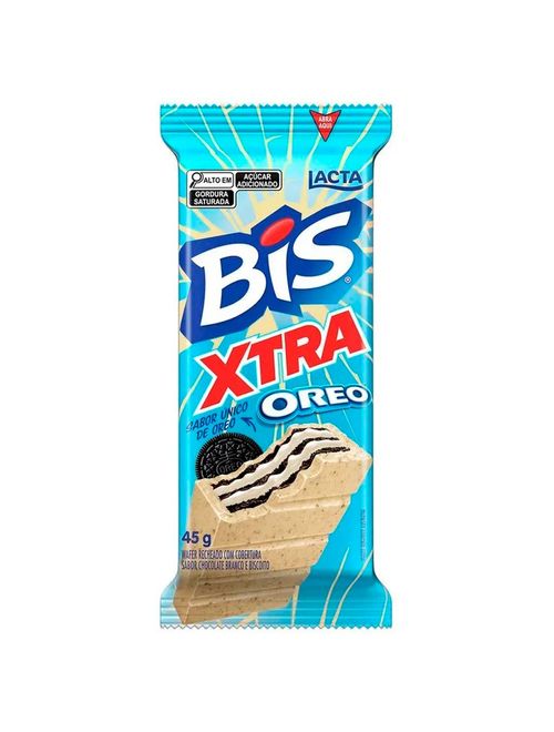 Chocolate Bis Xtra Oreo 45g c/24 - Lacta
