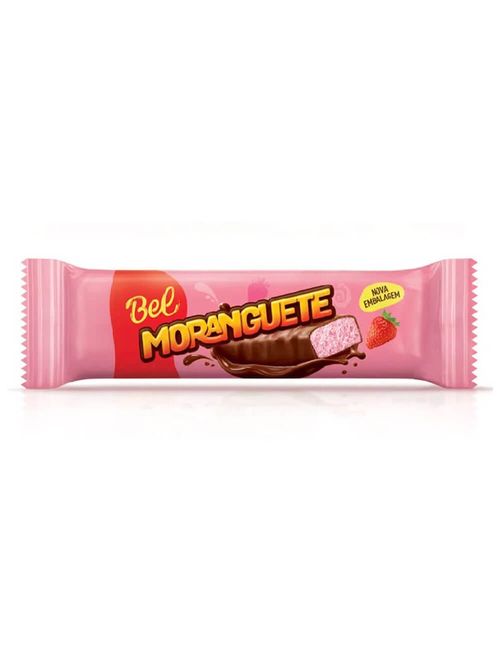 Bombom Morango Cobertura Chocolate Moranguete c/36 - Bel