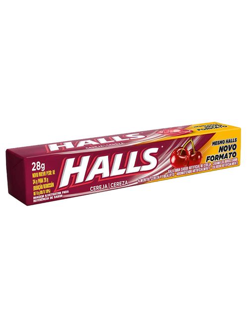 Drops Halls Cereja Novo Formato c/21 - Adams
