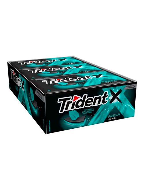 Goma de Mascar Trident Herbalfresh c/21 - Adams