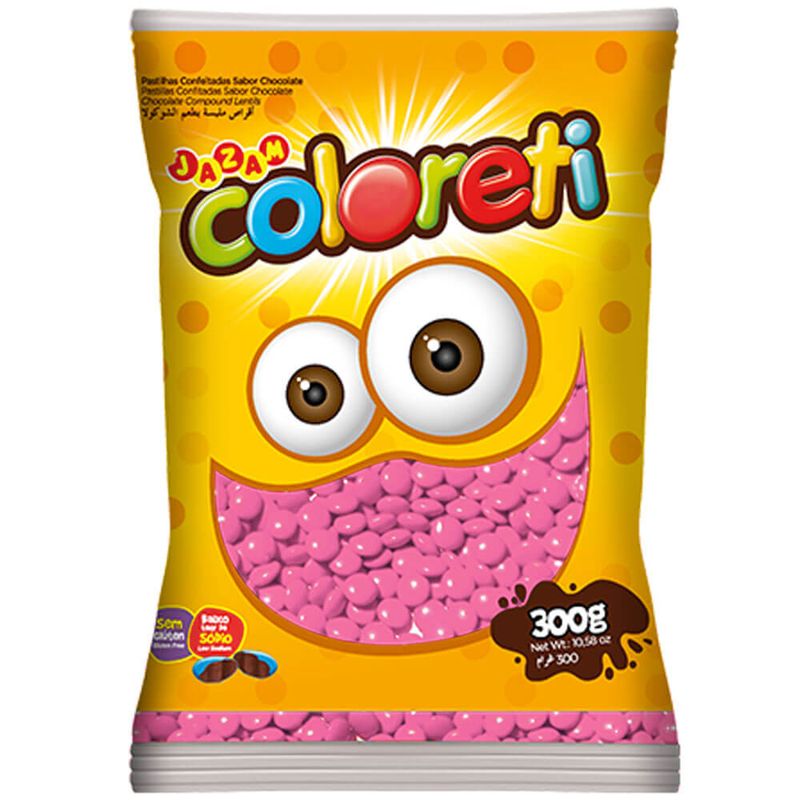 Confeito-Chocolate-Rosa-Coloreti-300g---Jazam