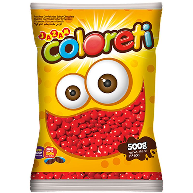 Confeito-Chocolate-Vermelho-Coloreti-300g---Jazam