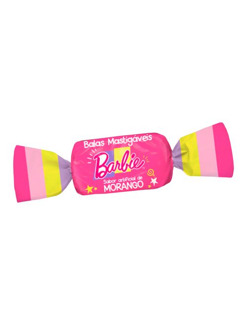 Bala Mastigável Morango Barbie 500g - Riclan