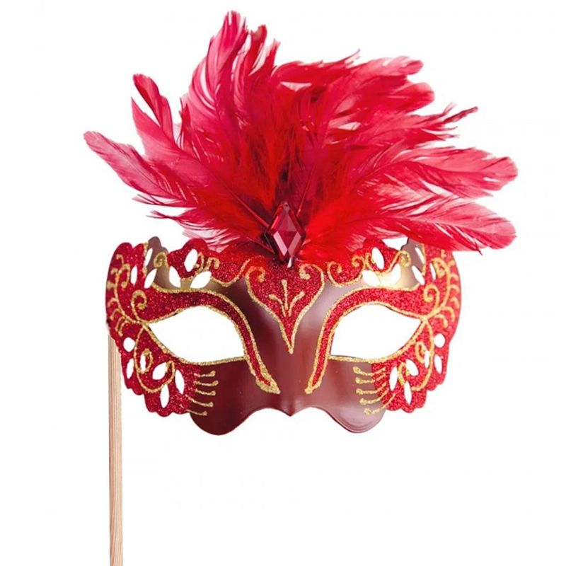 Carnaval-Mascara-Gala-com-Haste-Vermelha---Cromus