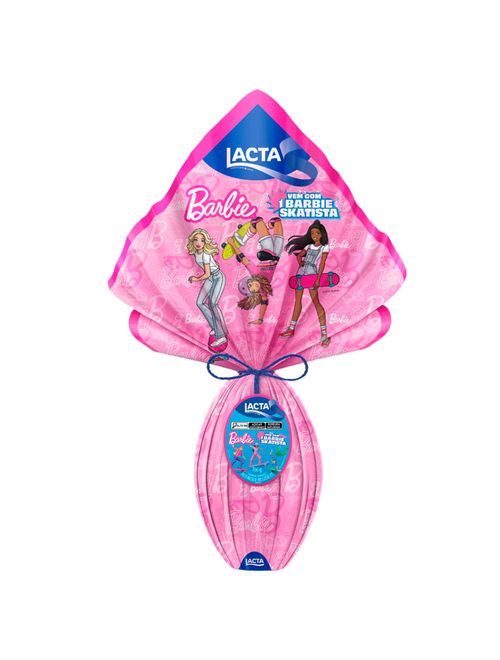 Ovo de Páscoa Barbie Skatista 166g - Lacta