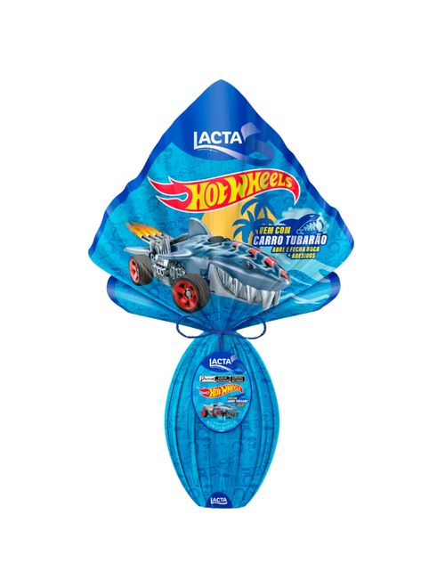Ovo de Páscoa Hot Wheels 166g - Lacta