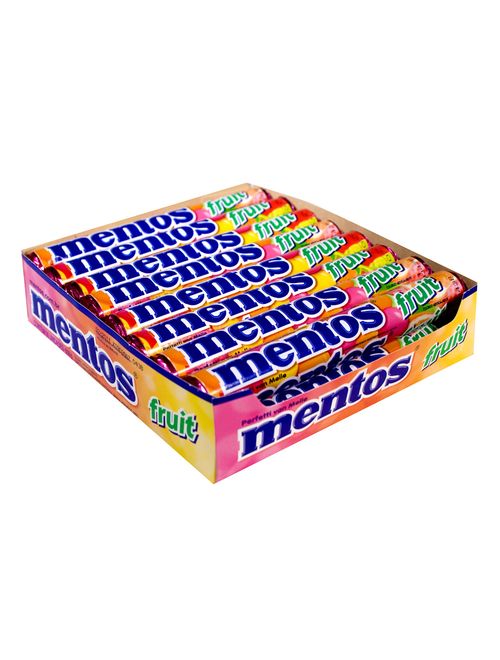 Bala Mentos Stick Frutas c/16 - Perfetti