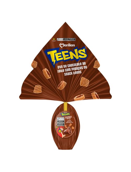 Ovo de Páscoa Teens Chocolate 150g - Top Cau