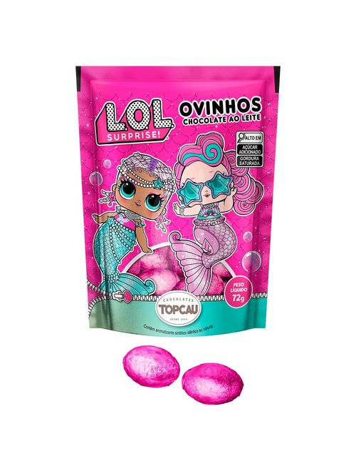 Ovinhos de Páscoa Chocolate LOL Surprise 72g - Top Cau