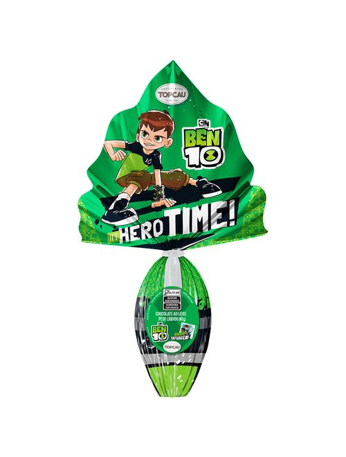 Ovo de Páscoa Ben 10 Tatuagem 80g - Top Cau